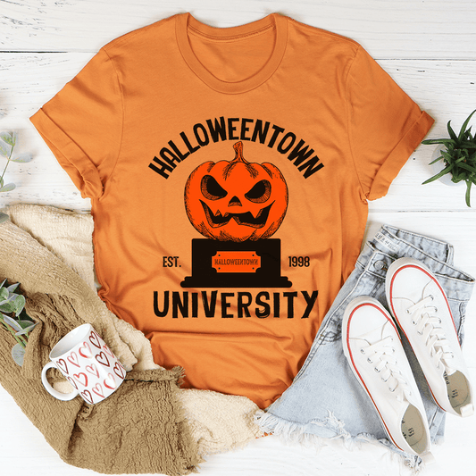 Halloween University T-Shirt-0